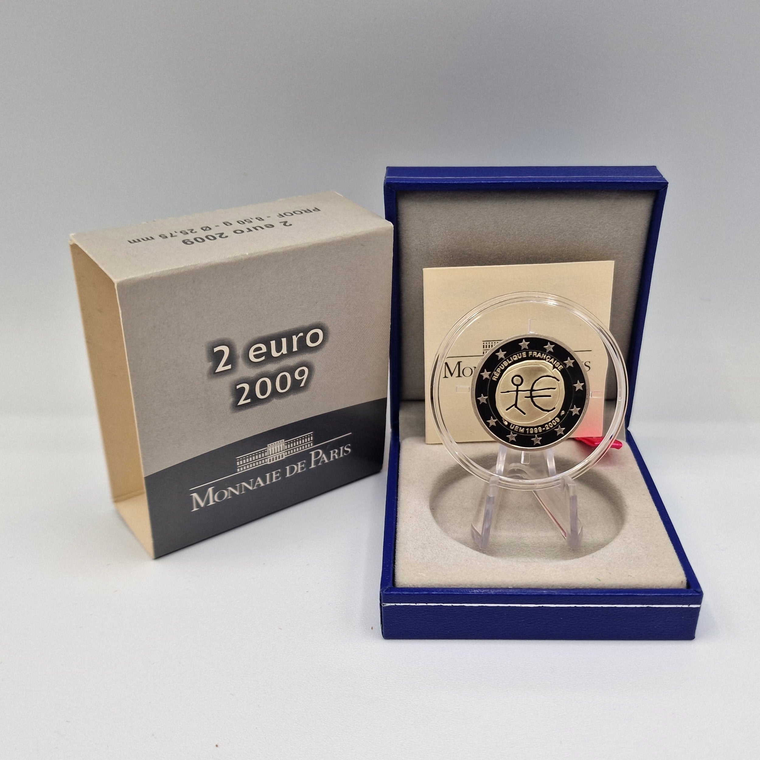 2009 EMU - 2€ França Proof